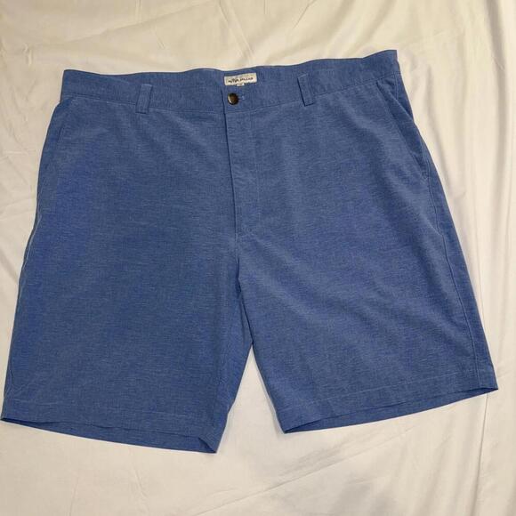 Men’s Peter Millar Blue Golf Shorts Size: 40 - Picture 1 of 6
